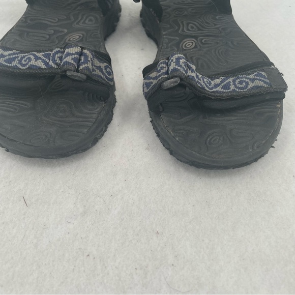 MAUI and Sons Women’s Hana Thick Strap Sandals Black/Blue size: 7 - Picture 3 of 10